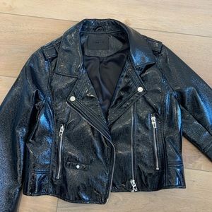 BlankNYC Patent leather jacket